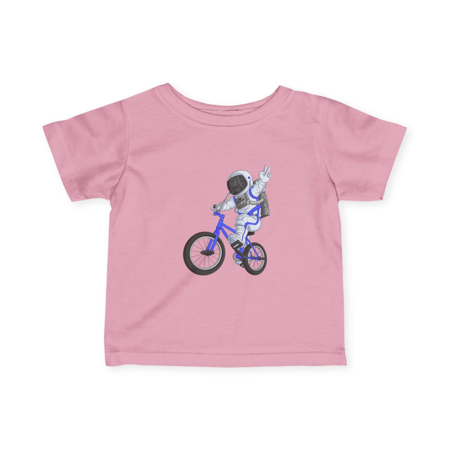 Outer Space BMX Infant Tee - Blue Graphic