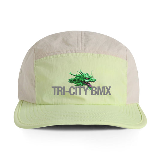 Tri-City BMX Dragon Logo Two-Tone Nylon Cap