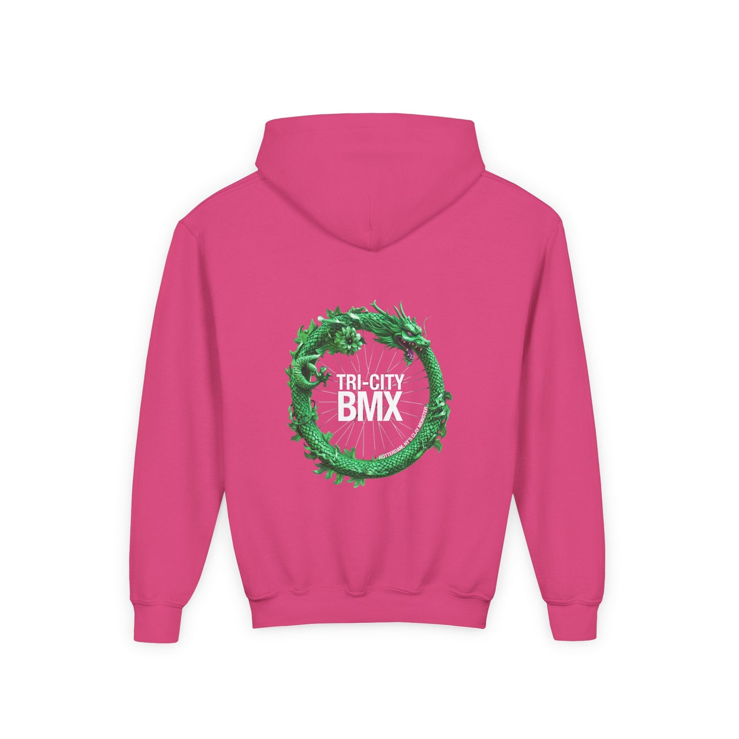 Kids Tri-City BMX Dragon Wheel Hoodie