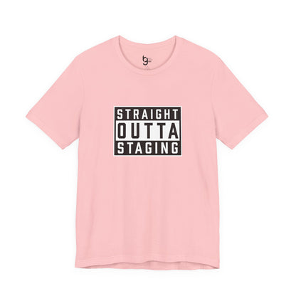 "Straight Outta Staging" BMX Tee