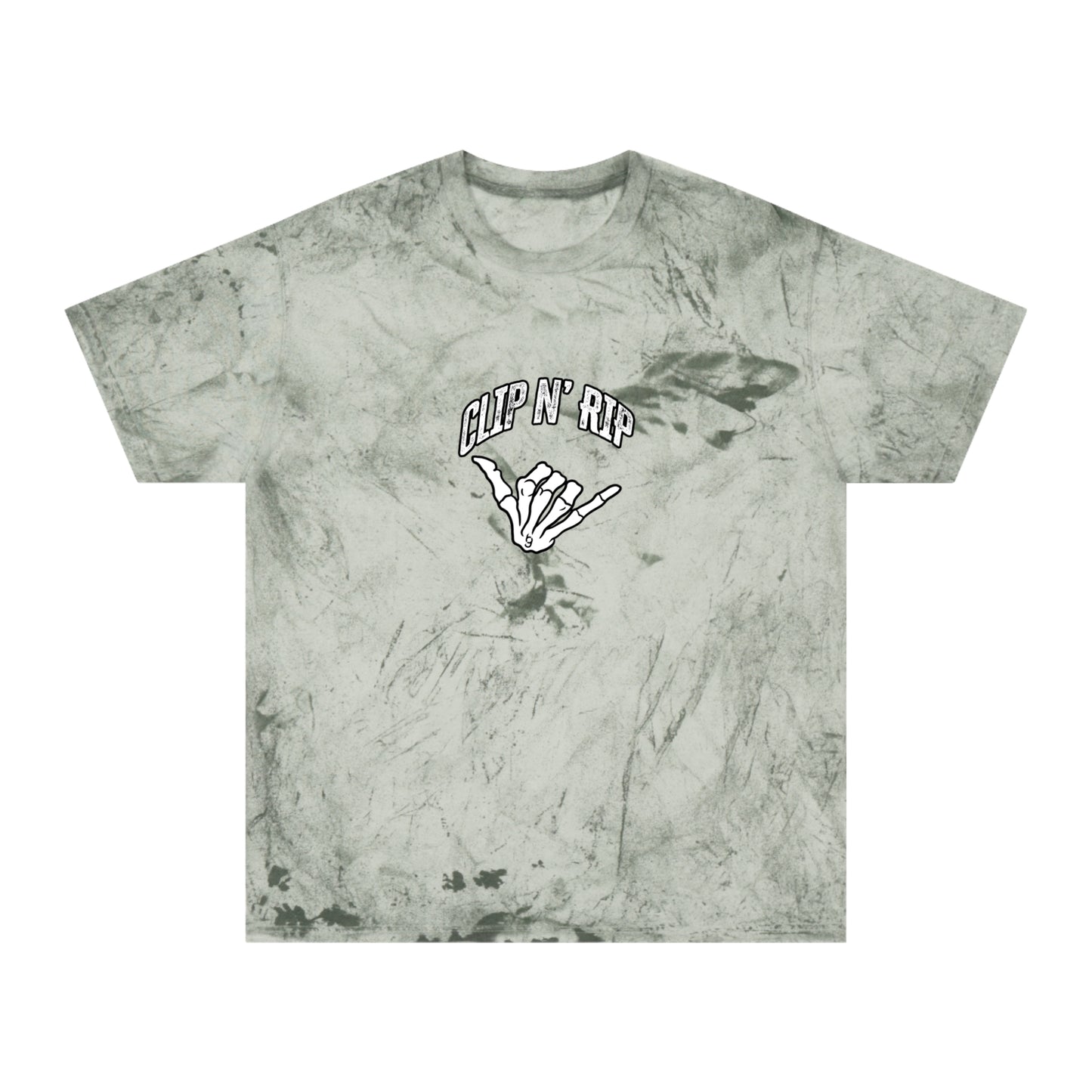 "Clip N Rip" Tie-Dye T-Shirt