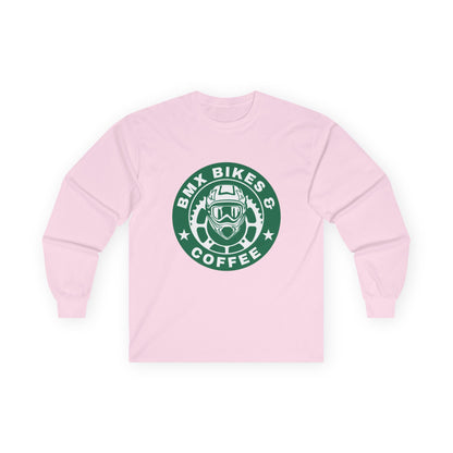 BMX Bikes & Coffee Long Sleeve Tee