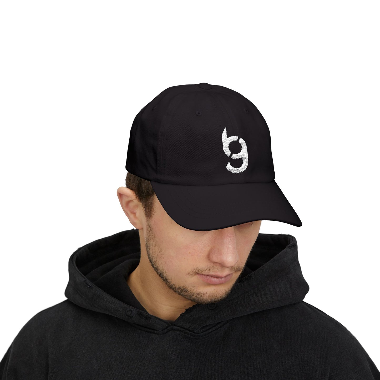 Classic Embroidered Logo Dad Cap