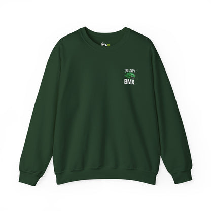 Tri-City BMX Dragon Wheel Crewneck Sweatshirt