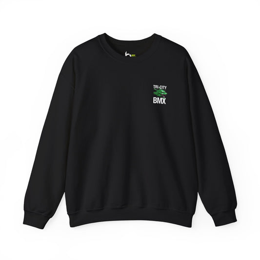 Tri-City BMX Dragon Wheel Crewneck Sweatshirt