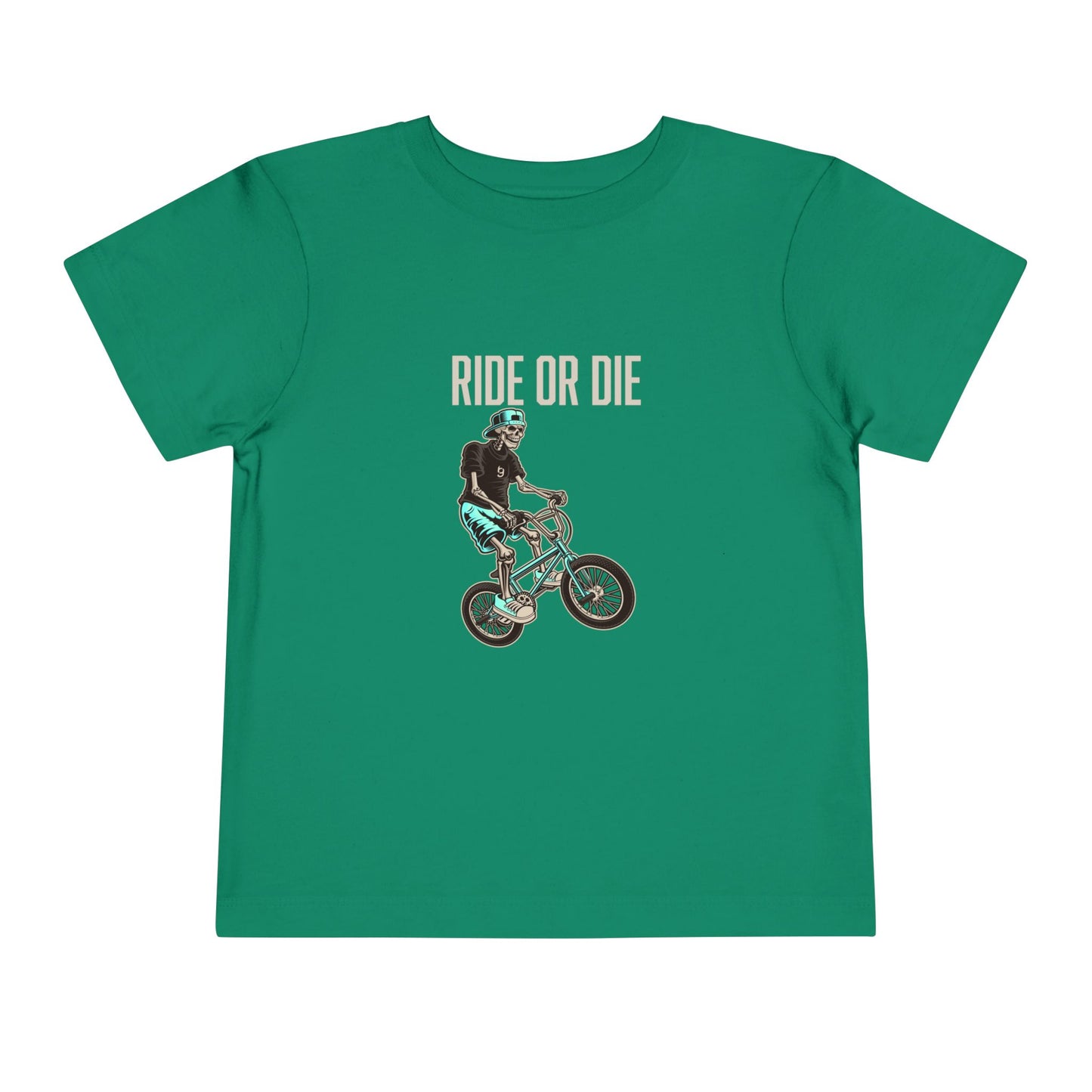 "Ride or Die" Toddler Tee - Tiffany Graphic