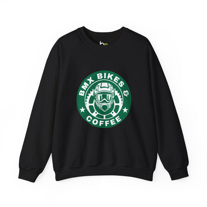 BMX Bikes & Coffee Crewneck Sweatshirt