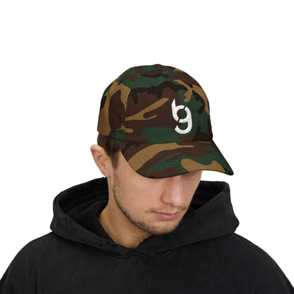 Classic Embroidered Logo Dad Cap