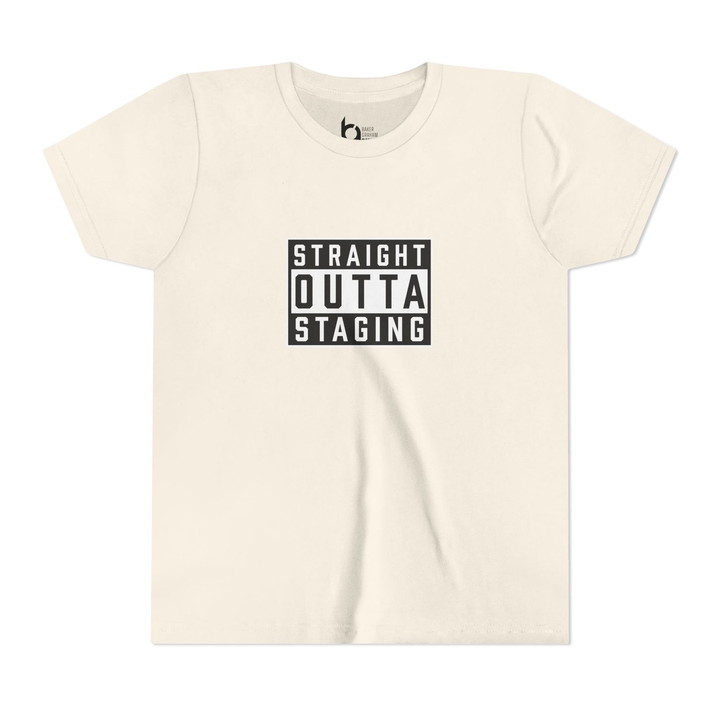 "Straight Outta Staging" BMX Kids Tee