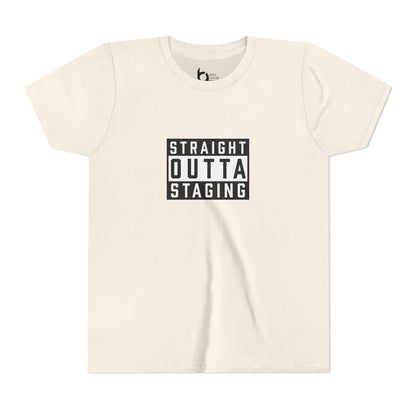 "Straight Outta Staging" BMX Kids Tee