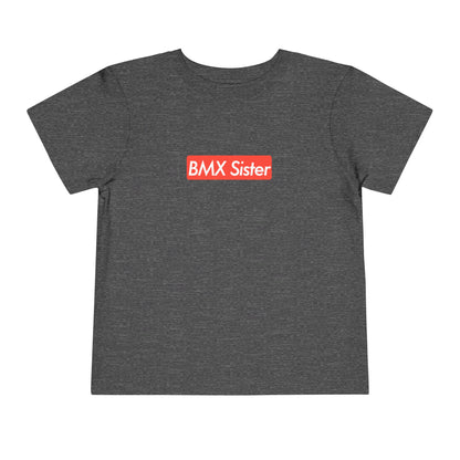 Supremely Cool "BMX Sister" Toddler Tee