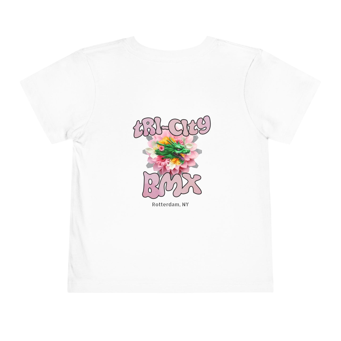 Toddler Tee — 'Tri-City Baby' Floral Graphic Kids Shirt