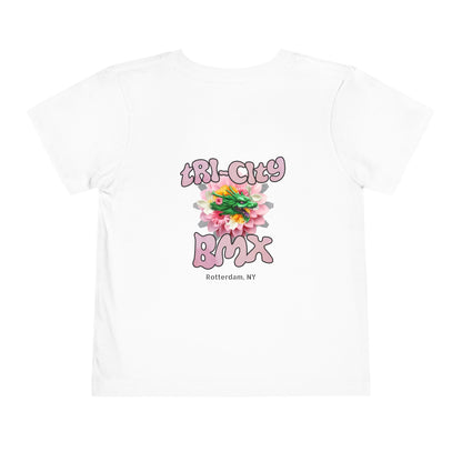 Toddler Tee — 'Tri-City Baby' Floral Graphic Kids Shirt