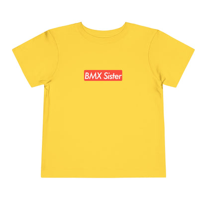 Supremely Cool "BMX Sister" Toddler Tee