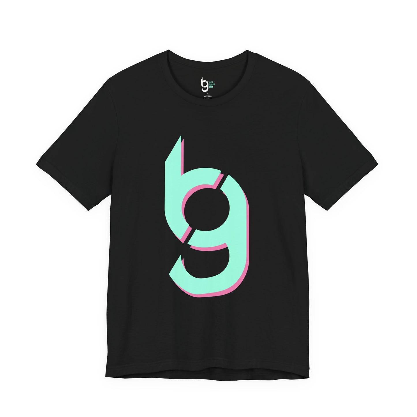 BG BMX Bold Logo Tee - Miami Vice