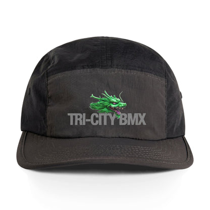 Tri-City BMX Dragon Logo Two-Tone Nylon Cap