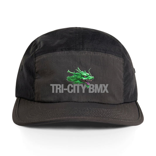 Tri-City BMX Dragon Logo Two-Tone Nylon Cap