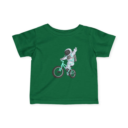 Outer Space BMX Infant Tee - Tiffany Graphic