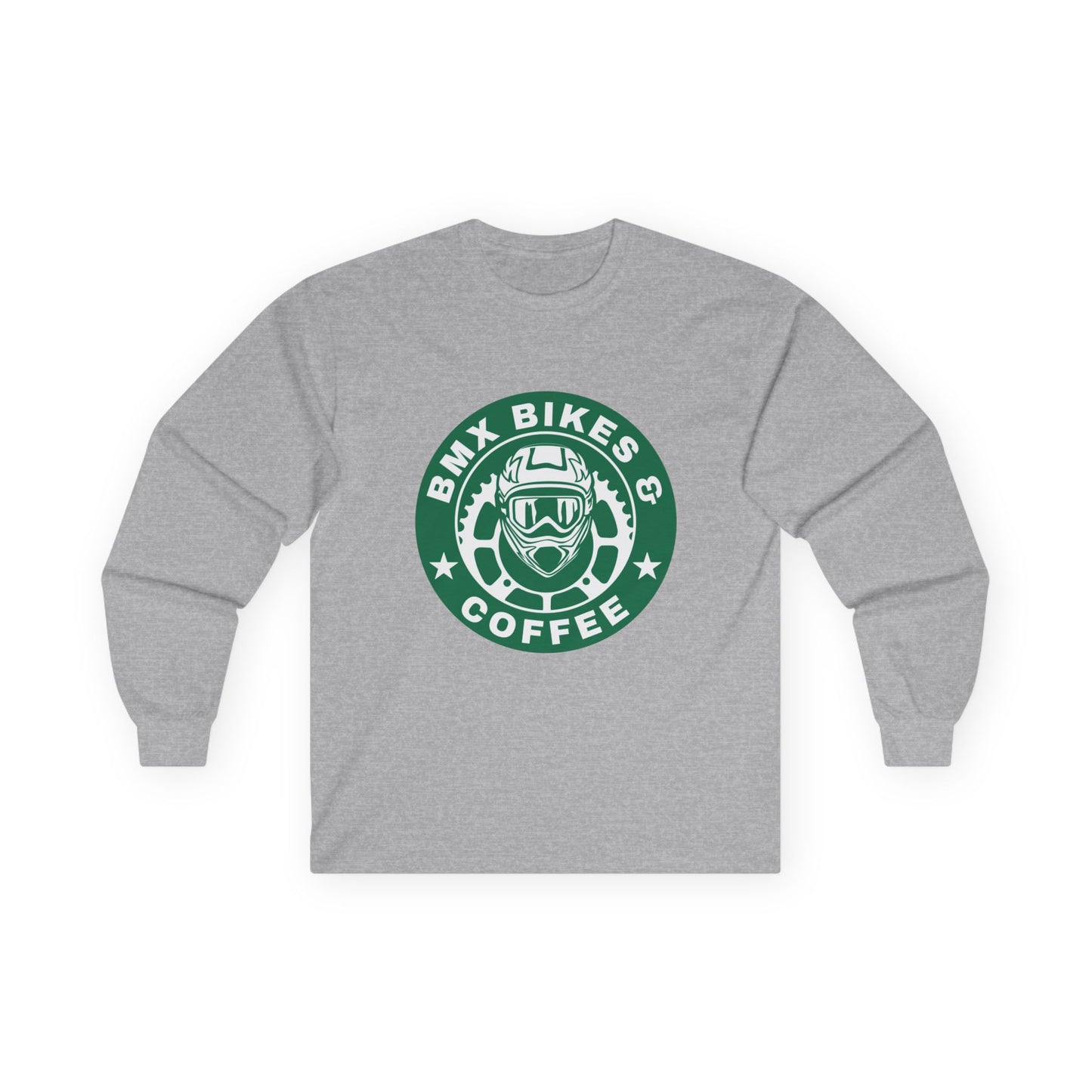 BMX Bikes & Coffee Long Sleeve Tee