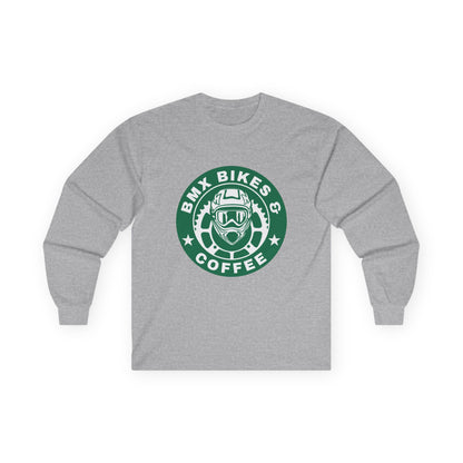 BMX Bikes & Coffee Long Sleeve Tee