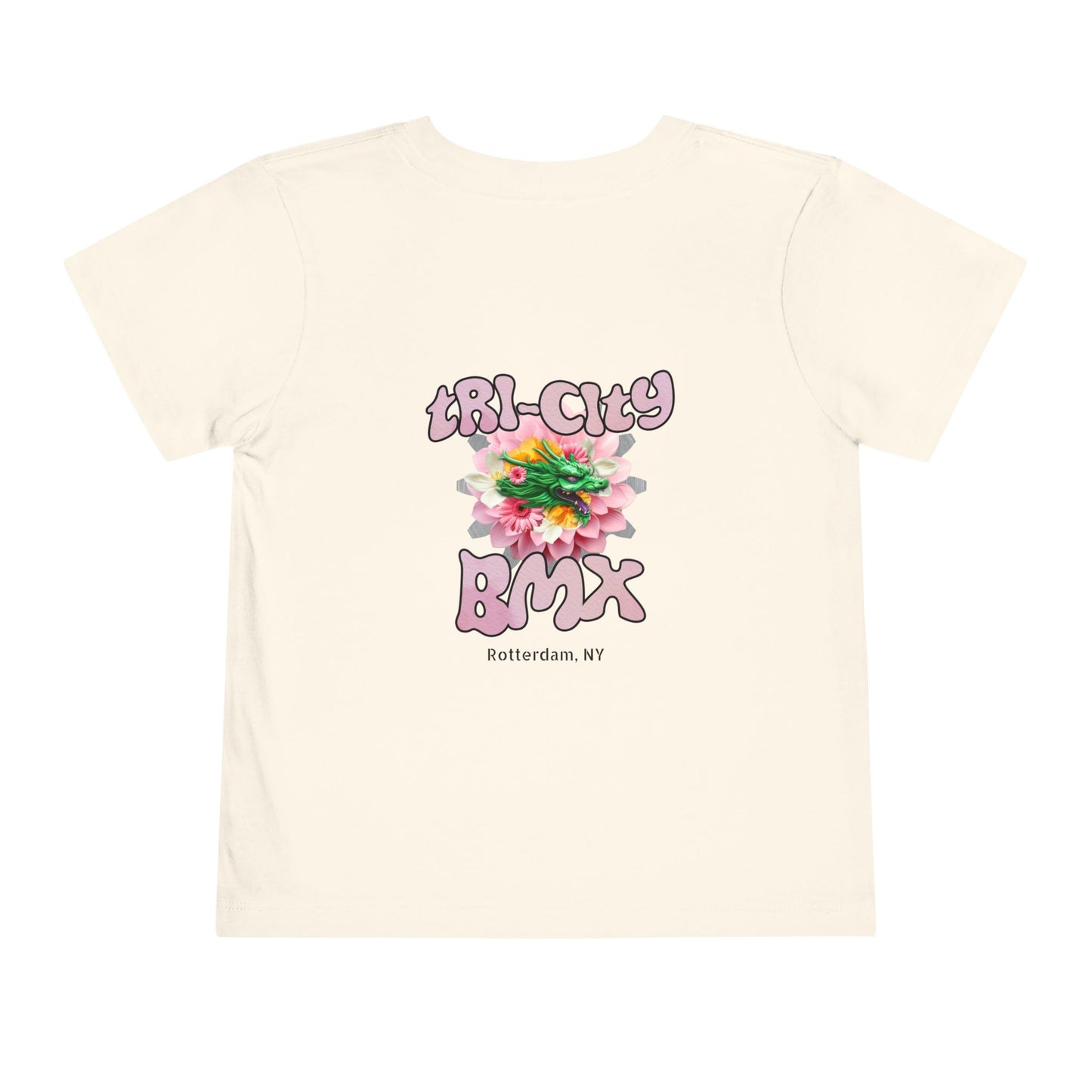 Toddler Tee — 'Tri-City Baby' Floral Graphic Kids Shirt