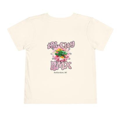 Toddler Tee — 'Tri-City Baby' Floral Graphic Kids Shirt
