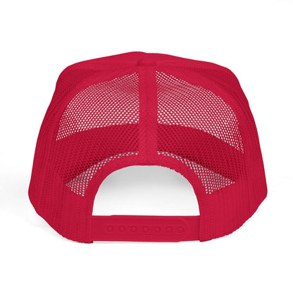 Checkered BMX Dad Foam Trucker Hat