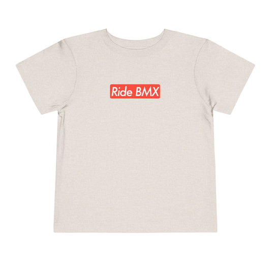 Supremely Cool "Ride BMX" Toddler Tee