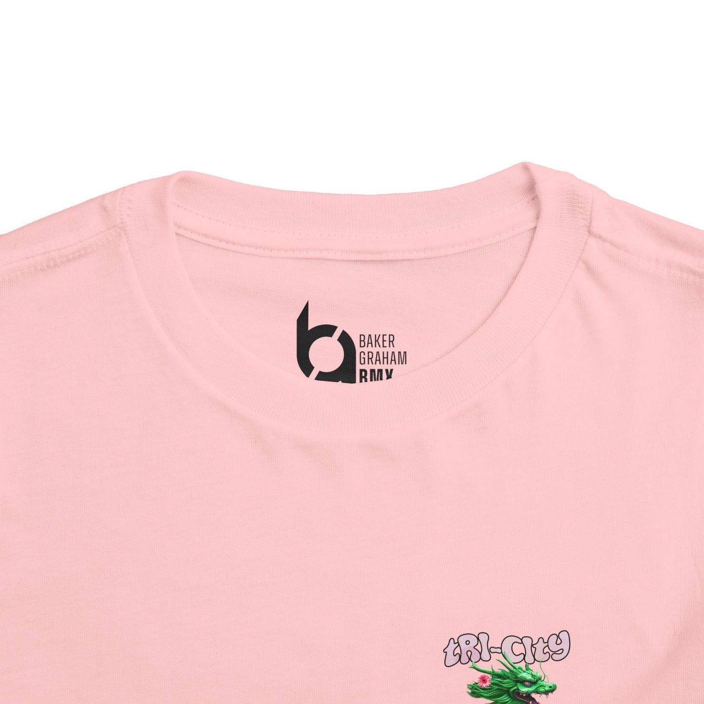 Toddler Tee — 'Tri-City Baby' Floral Graphic Kids Shirt