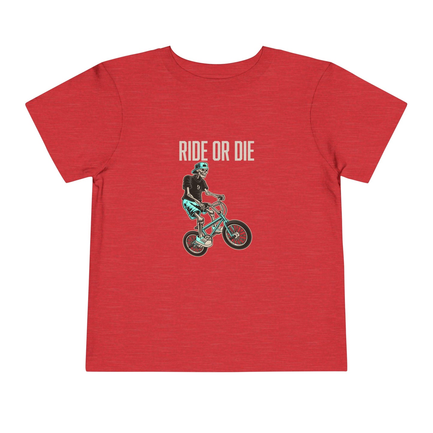 "Ride or Die" Toddler Tee - Tiffany Graphic
