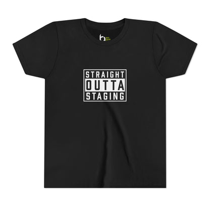 "Straight Outta Staging" BMX Kids Tee