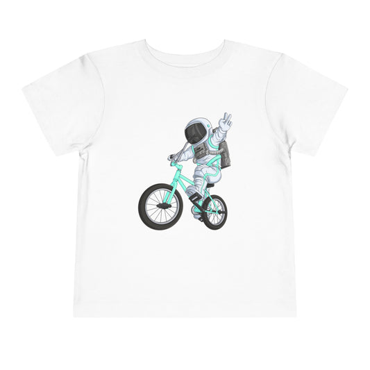 Outer Space BMX Toddler Tee - Tiffany Graphic