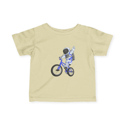 Outer Space BMX Infant Tee - Blue Graphic