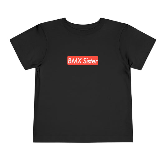 Supremely Cool "BMX Sister" Toddler Tee
