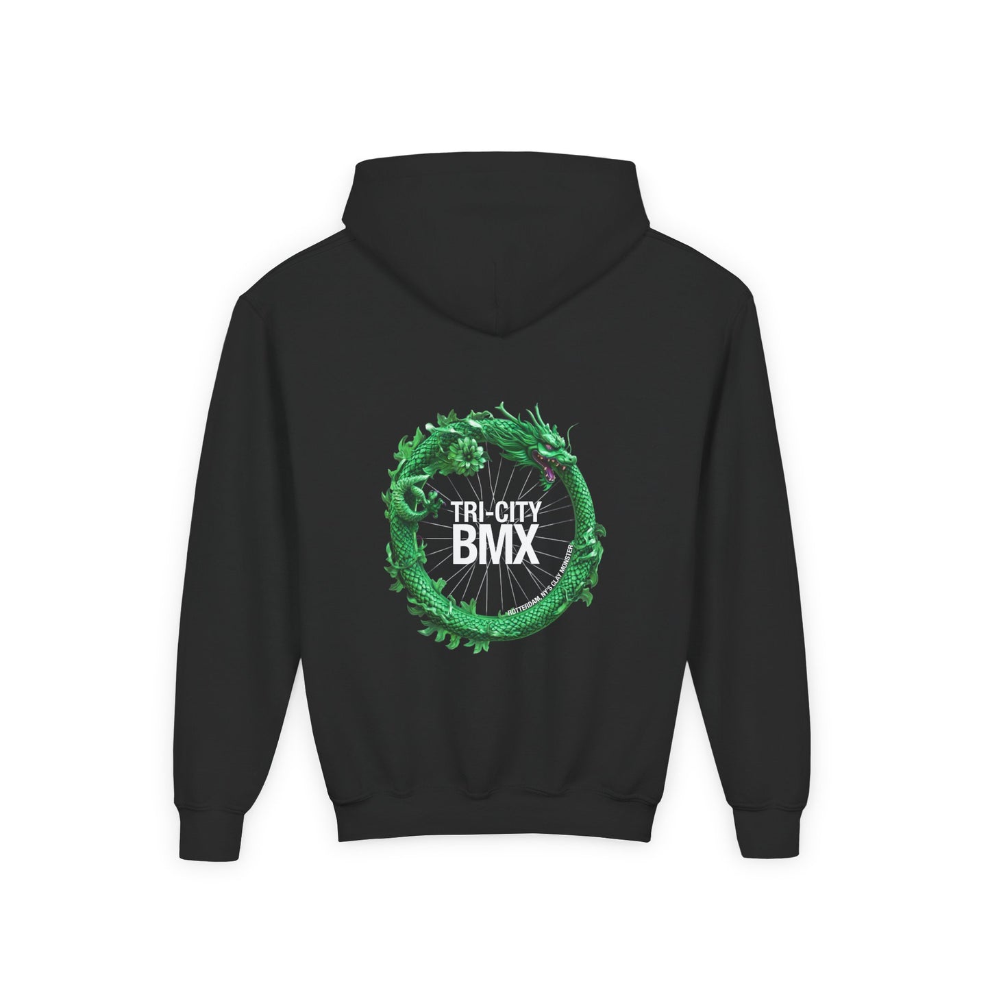 Kids Tri-City BMX Dragon Wheel Hoodie