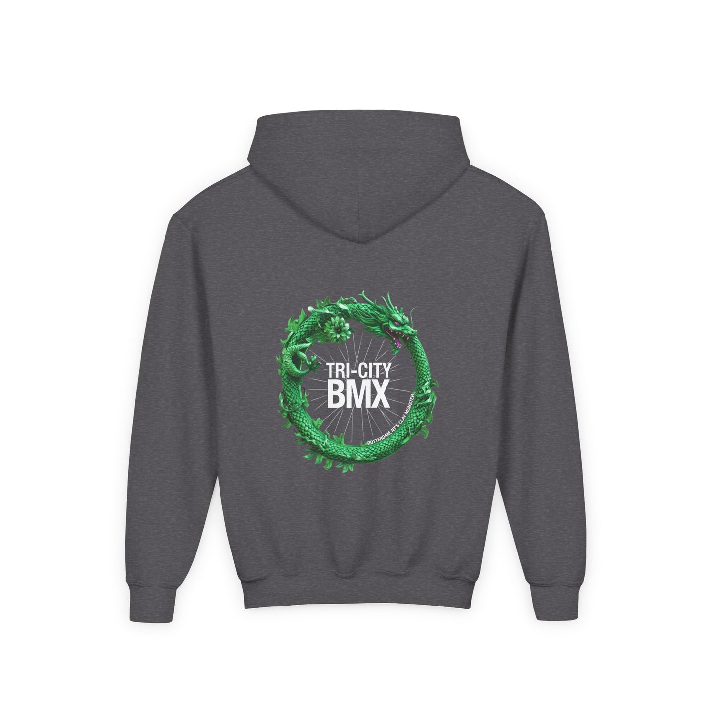 Kids Tri-City BMX Dragon Wheel Hoodie