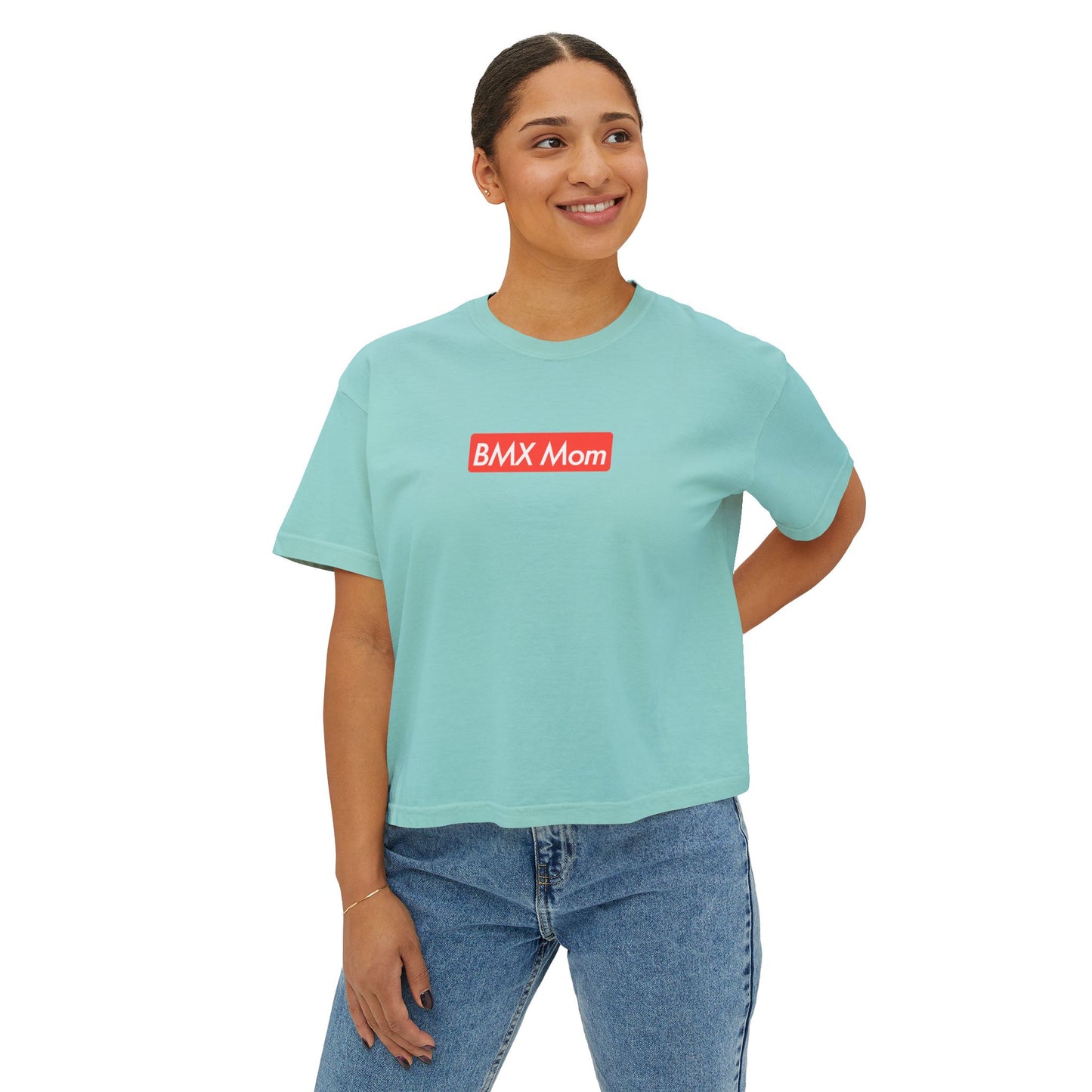 Supremely Cool "BMX Mom" Boxy Tee