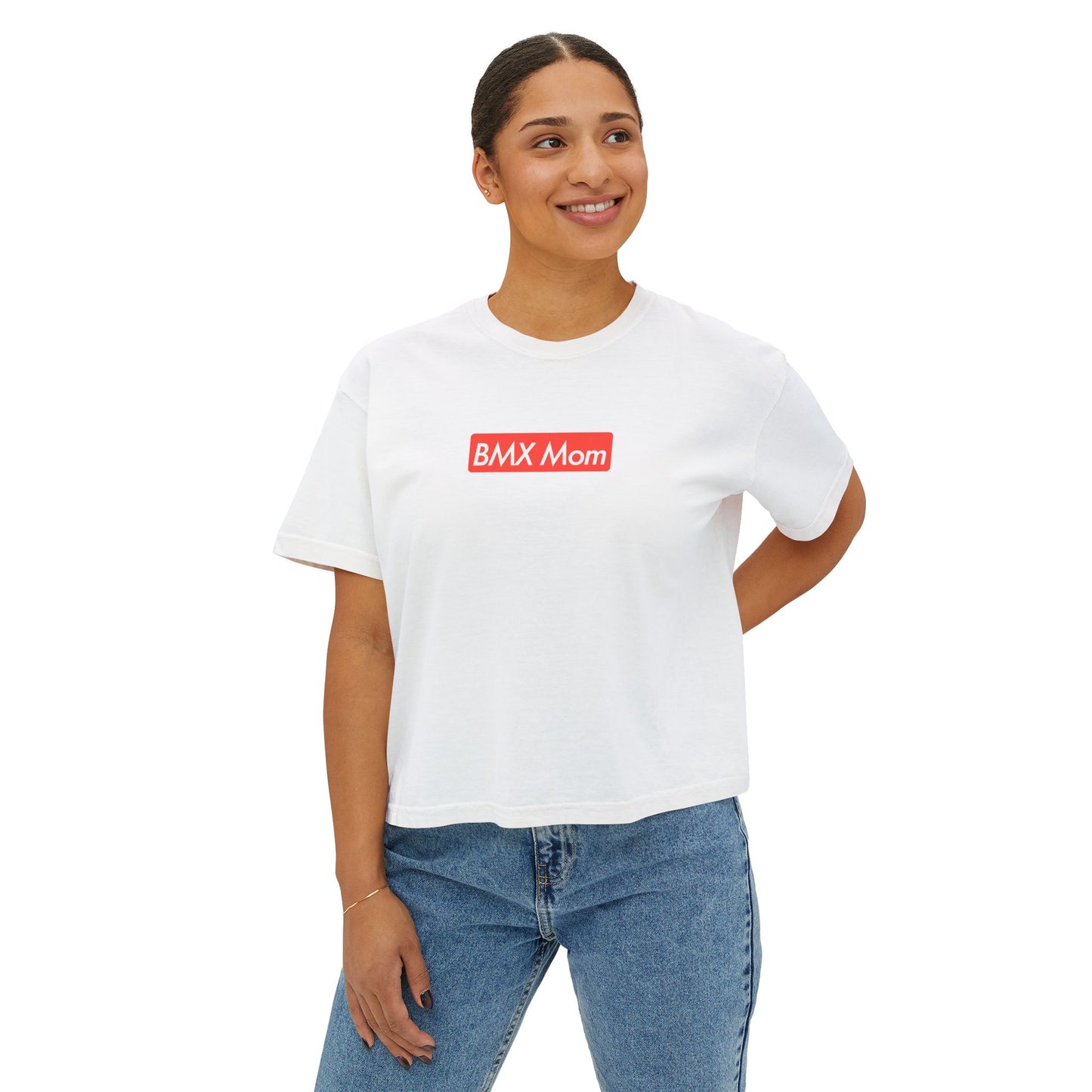Supremely Cool "BMX Mom" Boxy Tee