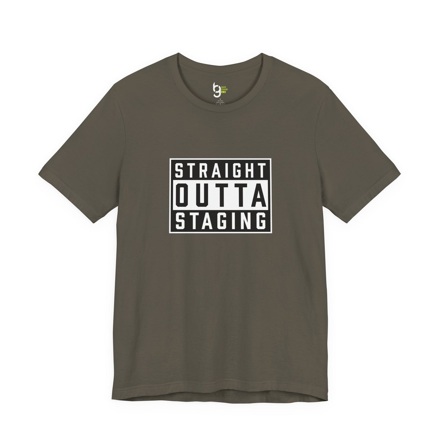 "Straight Outta Staging" BMX Tee