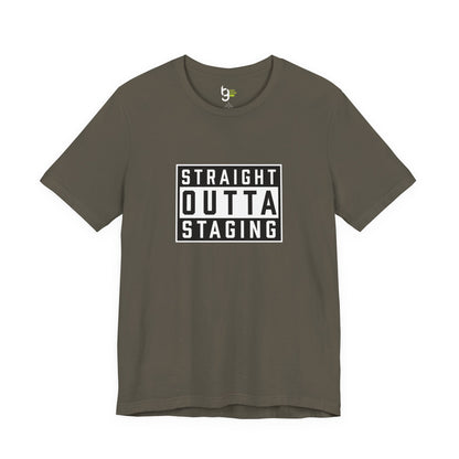 "Straight Outta Staging" BMX Tee