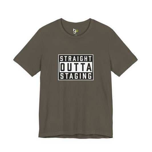 "Straight Outta Staging" BMX Tee