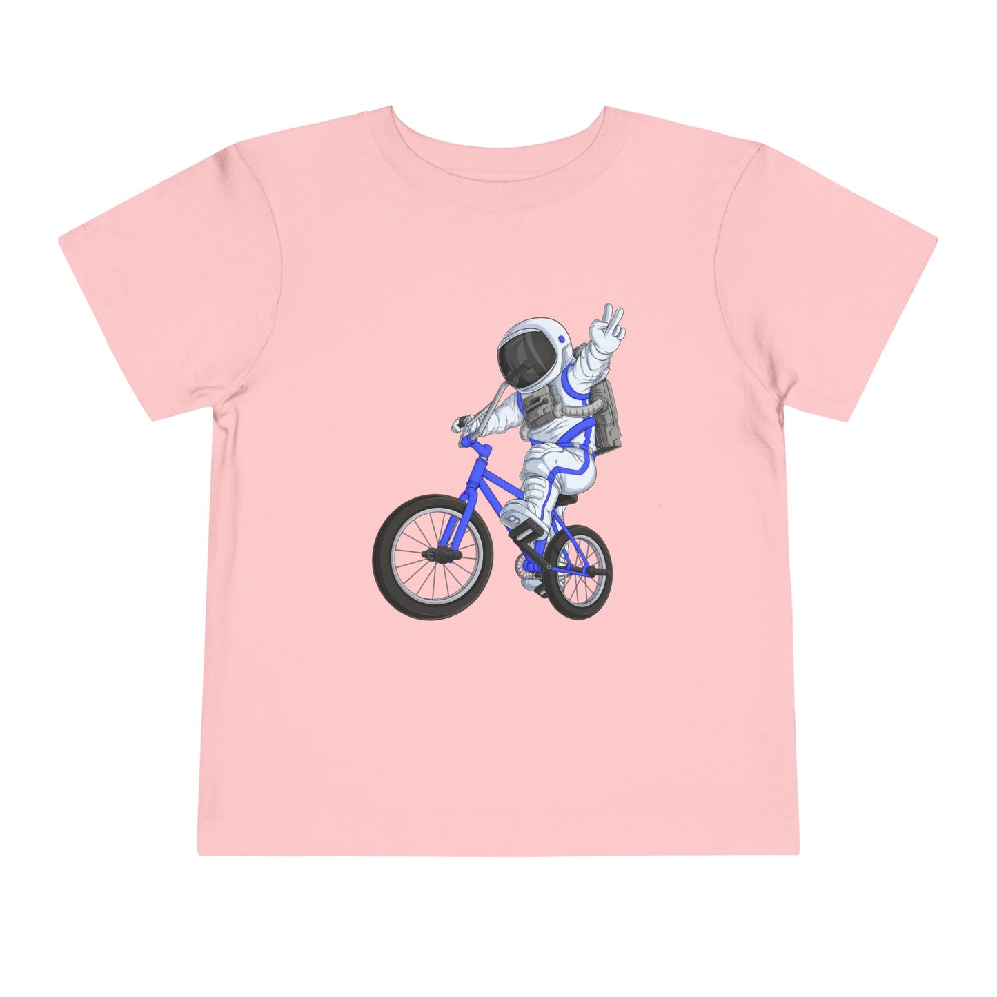 Outer Space BMX Toddler Tee - Blue Graphic