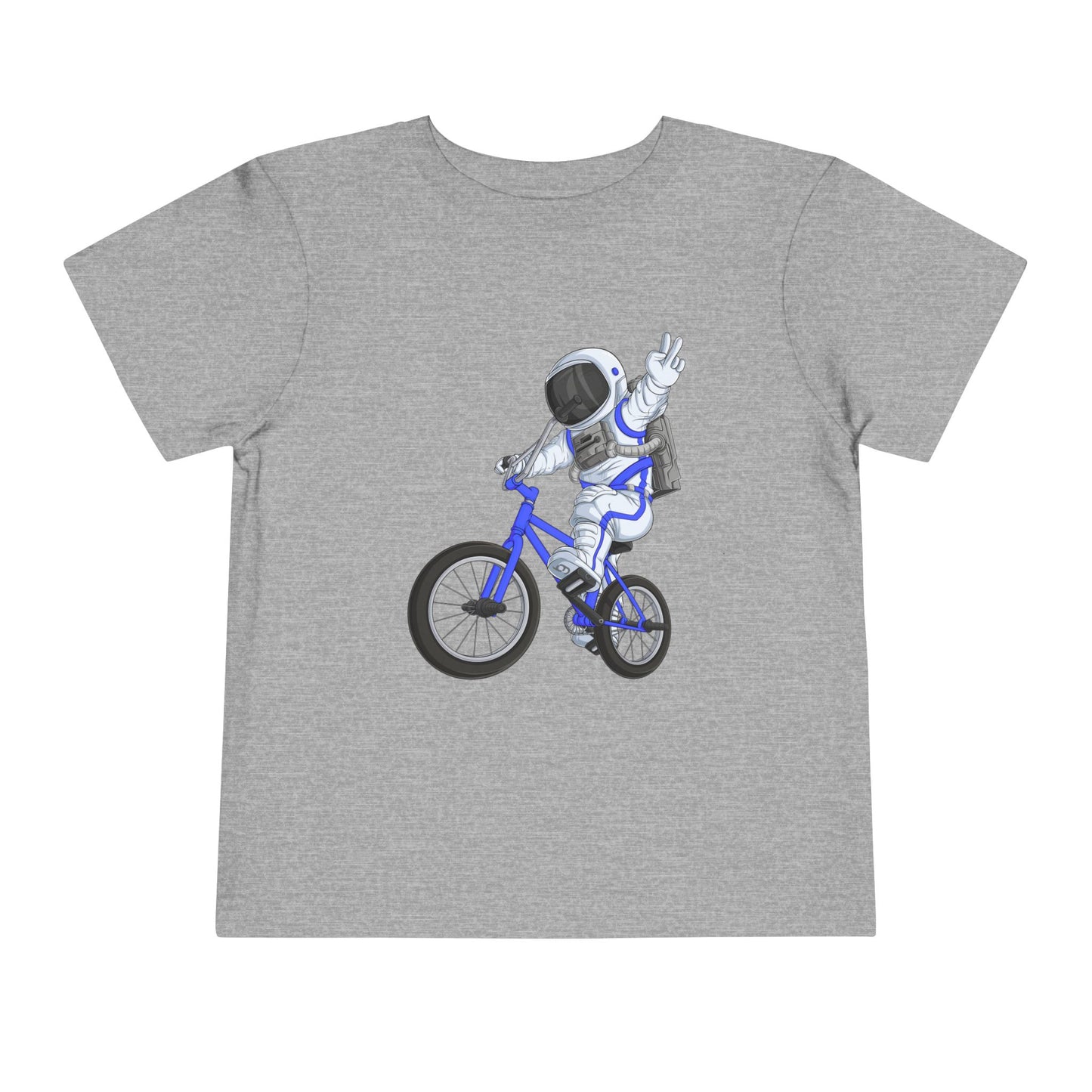 Outer Space BMX Toddler Tee - Blue Graphic
