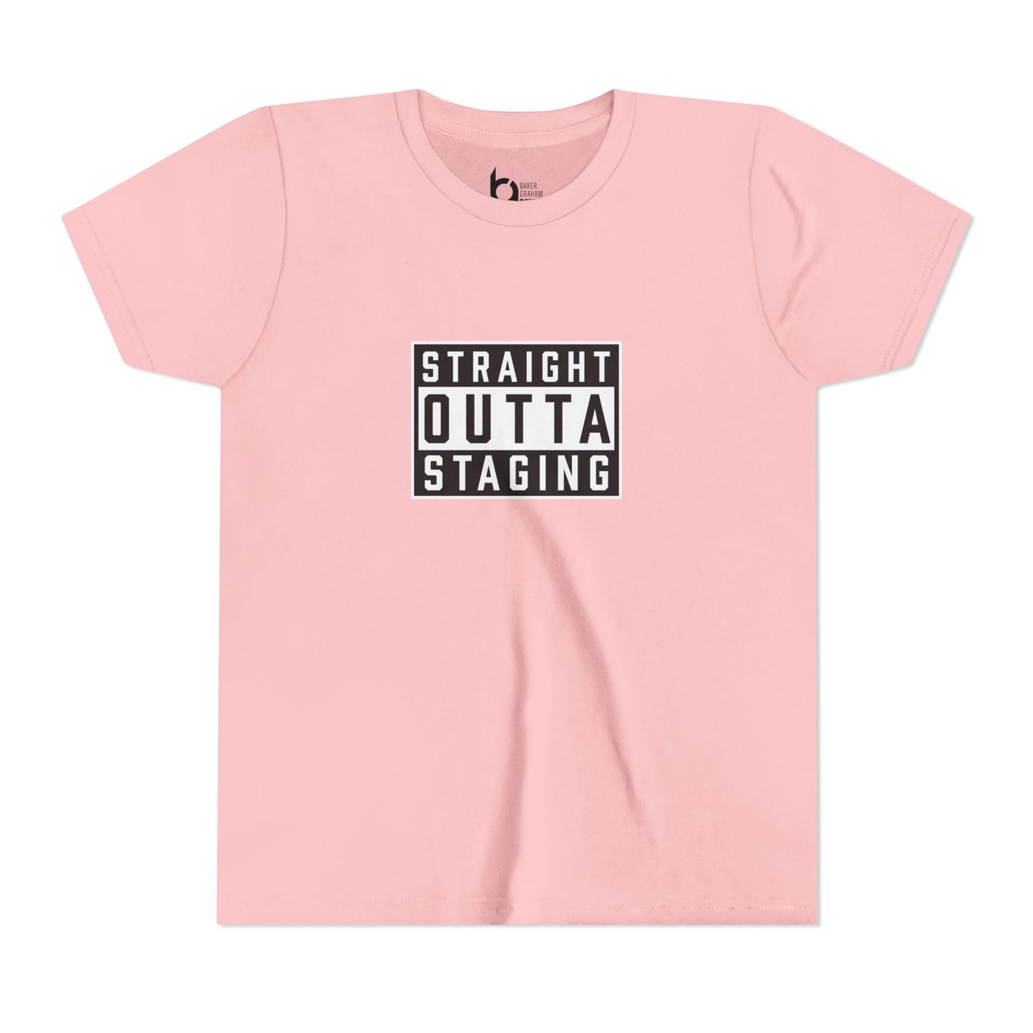 "Straight Outta Staging" BMX Kids Tee