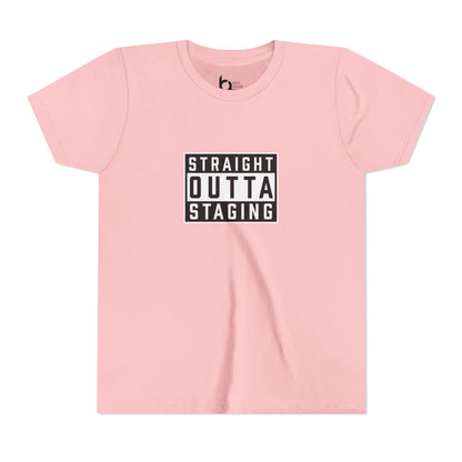 "Straight Outta Staging" BMX Kids Tee