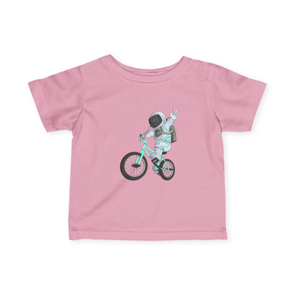 Outer Space BMX Infant Tee - Tiffany Graphic