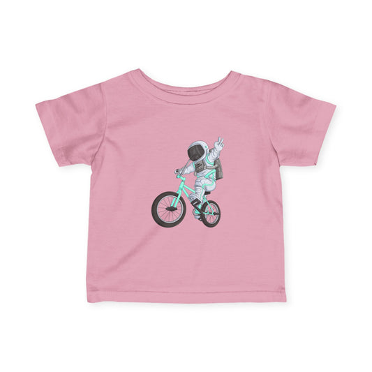 Outer Space BMX Infant Tee - Tiffany Graphic