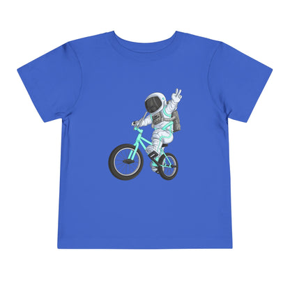 Outer Space BMX Toddler Tee - Tiffany Graphic