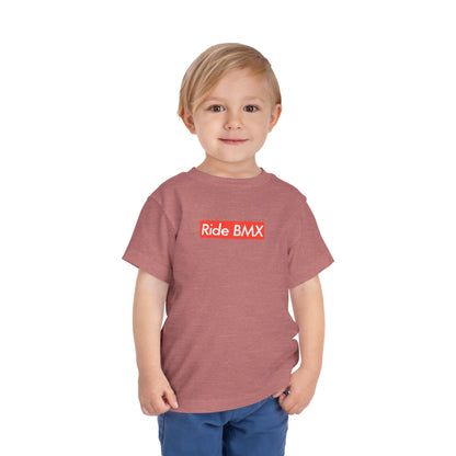 Supremely Cool "Ride BMX" Toddler Tee