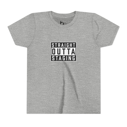 "Straight Outta Staging" BMX Kids Tee